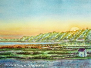 Sunrise Over The Bay