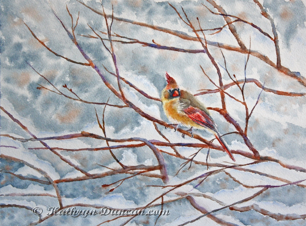 "Lady In Waiting" - Cardinal