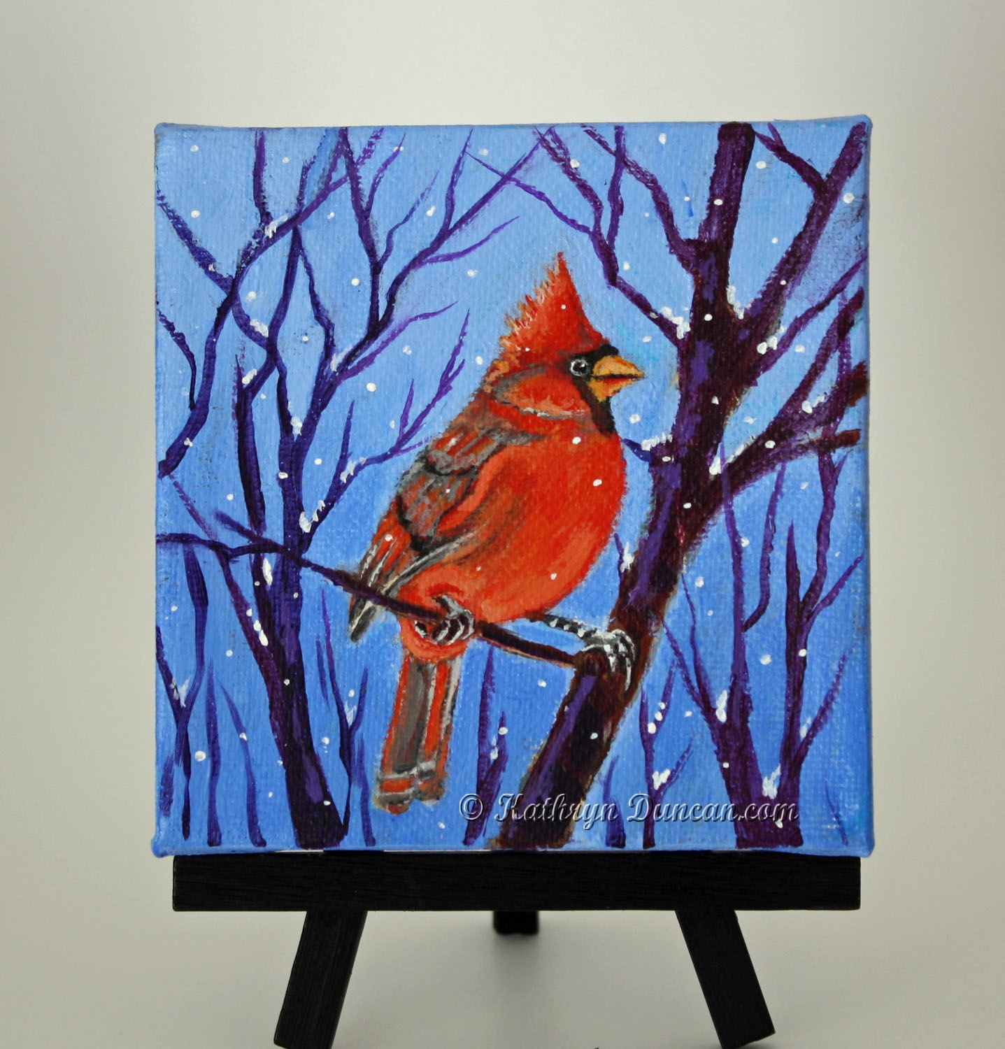 Red Cardinal Snow