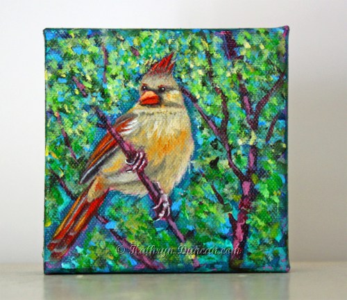 Yellow Cardinal Spring